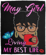 May Girl Living My Best Life Black Girl