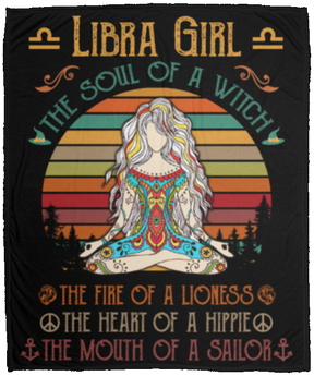 Libra Zodiac Girl Doing Yoga