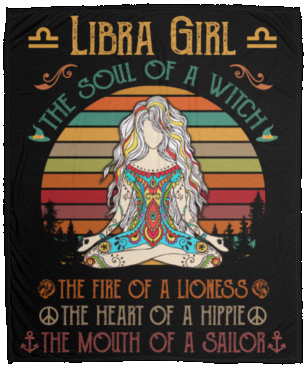 Libra Zodiac Girl Doing Yoga