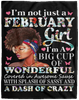 February Girl Funny Pisces Zodiac Sign