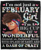 February Girl Funny Pisces Zodiac Sign